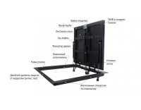 Напольный люк Стелс 600*1000п образец