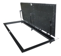 Напольный люк Стелс-У 900*1500 уголок утепленный схемы