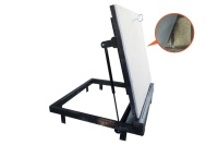 Люк напольный Стелс-КУ 870*800п короб утепленная серия